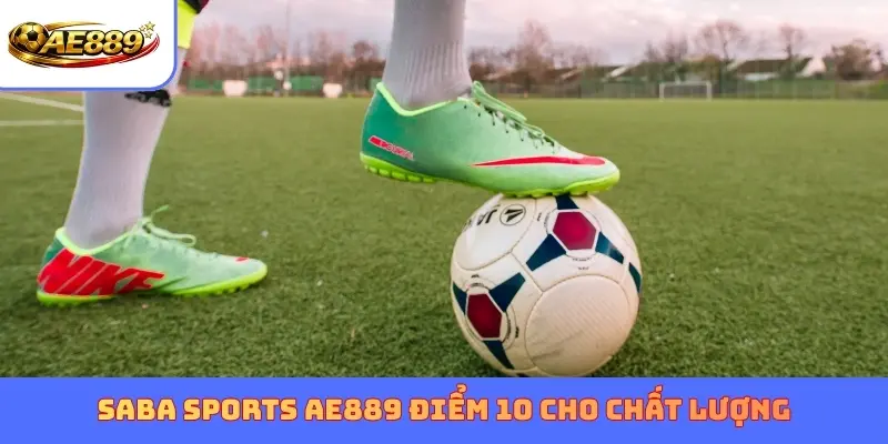 Saba Sports AE889 điểm 10 cho chất lượng