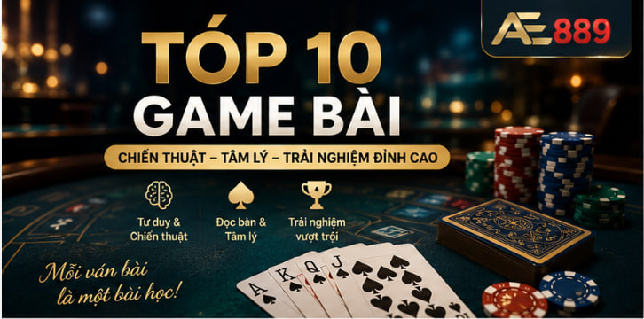 Top 10 Game Bài